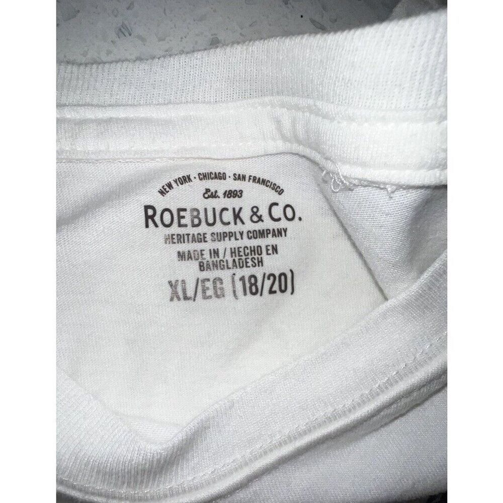 Vintage Roebuck & Co. Bald Eagle T Shirt, Junior X-Large,Sleeve Unisex - Picture 11 of 14